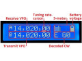 Assembled QCX+ 5W CW transceiver