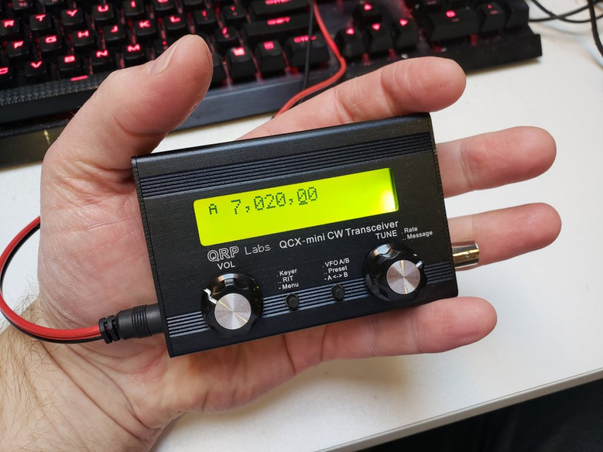 QCX-mini 5W CW transceiver