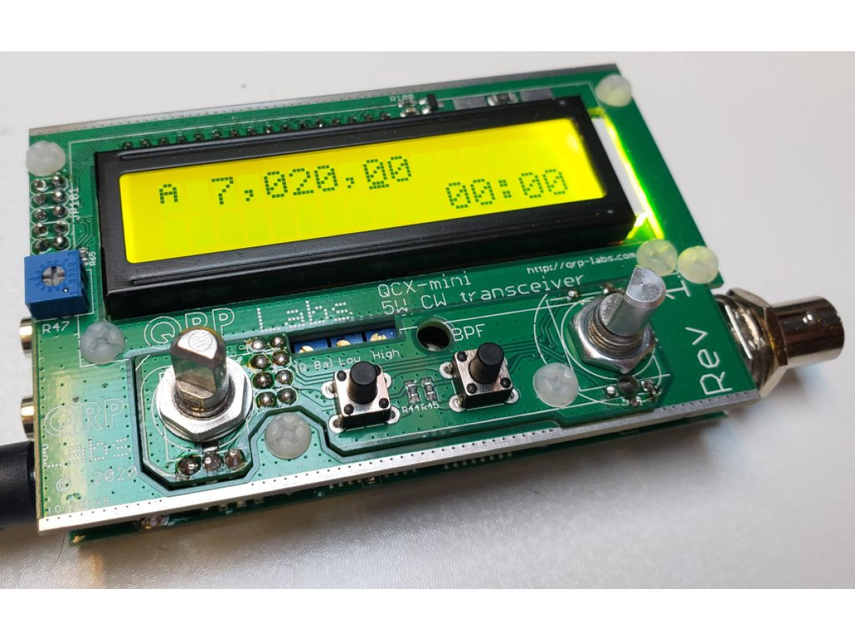 QCX-mini 5W CW transceiver