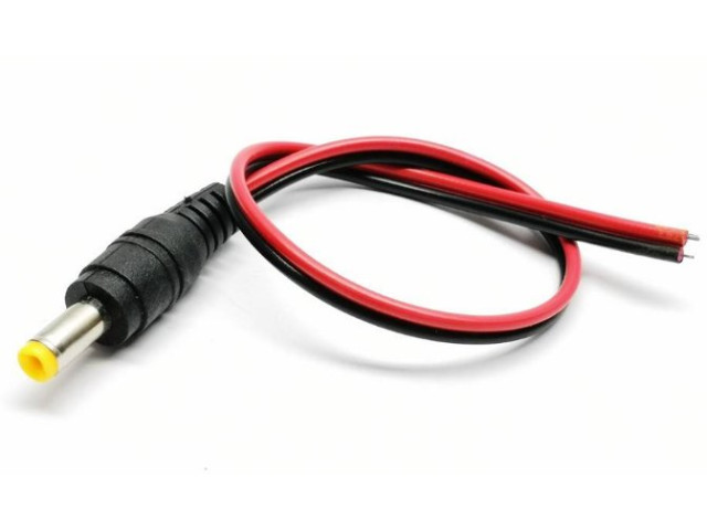 2.1mm power plug 20cm cable